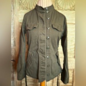 Ladies, canvas jacket med